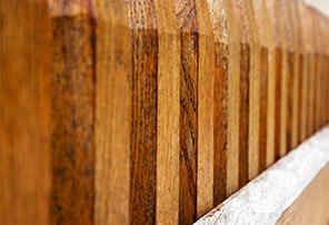 Wood fence materials