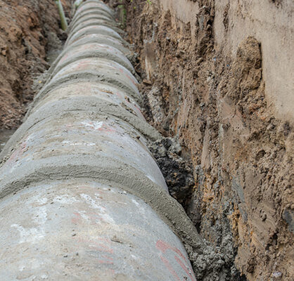 Commercial drainage system
