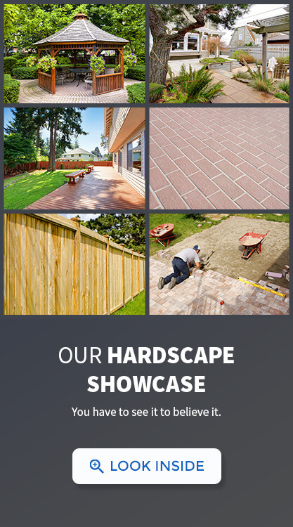 Our hardscape showcase, you have to see it to believe it.